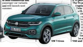  ??  ?? VW T-Cross