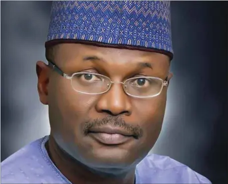  ??  ?? INEC National Chairman, Mahmood Yakubu