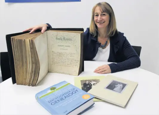  ??  ?? Delving into the past Muriel Alexander, of Forth Valley College, to lead course on genealogy