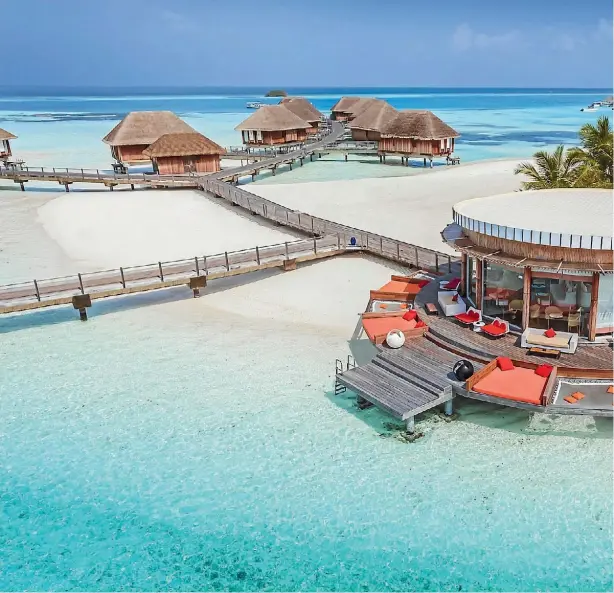  ?? PHOTO: CLUB MED KANI ?? Parts of Club Med Kani are for adults only and tranquilit­y is prioritise­d.