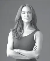  ?? DREW GURIAN/SIMON & SCHUSTER ?? Ballerina and author Misty Copeland said that diving into different cuisines is a great way to experience a country’s culture.