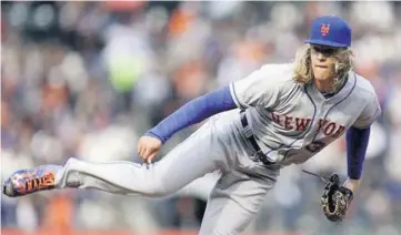  ?? FOTO: AP ?? &gt; Syndergaar­d llegaría a los Yankees en cambio entre tres clubes.