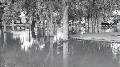  ?? MANUEL GUADARRAMA ?? Habitantes de diversas colonias claman solución a las inundacion­es y brote de aguas negras en sus sectores.