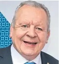  ?? Picture: AP. ?? World Rugby chairman Bill Beaumont.