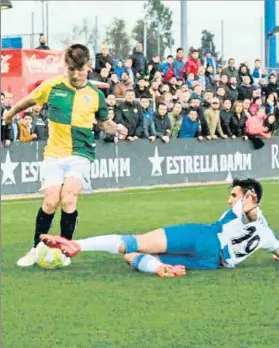  ?? FOTO: CE SABADELL ?? El Sabadell cae en la CE Dani Jarque