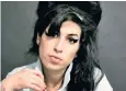  ??  ?? Reclaiming Amy: singer Winehouse