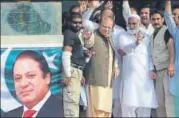  ?? AFP ?? The Sharif family has twice failed to appear in an anticorrup­tion court that is hearing three corruption cases filed against them.