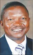  ??  ?? ANC Deputy President Mabuza