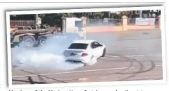  ?? Picture: SUPPLIED ?? Members of the Mexican Hoon Cartel are urging the state government to fund a skid pan for the group.