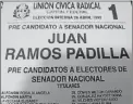  ??  ?? CANDIDATO. Compitió contra De la Rúa en una interna.