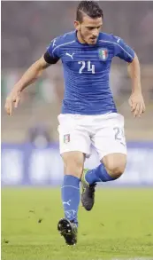  ?? ANSA ?? Alessandro Florenzi in azione ieri sera a Bologna