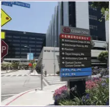  ??  ?? Det var här, på sjukhuset Cedars- Sinai i Los Angeles, som Kim födde dottern North i juni 2013. Det är förmodlige­n här som hon kommer att ligga när det är dags igen.
