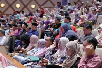  ?? — Bernama photo ?? Guests attending the Bumiputera Economic Congress 2024 (KEB 2024) at Putrajaya Internatio­nal Convention Centre (PICC) on March 1.