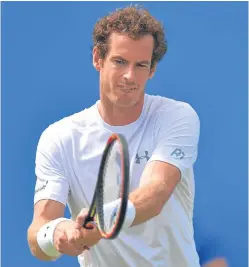  ?? Picture: Getty Images. ?? Andy Murray in action yesterday during his doubles match with Dominic Inglot. They crashed out to defending champions Alexander Peya 6-4, 7-6 (3).