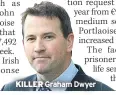 ??  ?? KILLER Graham Dwyer