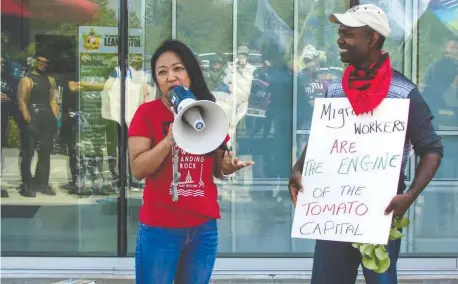  ?? SUPPLIED ?? Migrant worker activist Elizabeth Ha says there has been an increase in injuries and illness in migrant workers.