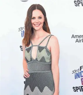  ?? JORDAN STRAUSS/INVISION/AP ?? Actress Sarah Ramos, pictured here in 2018, has recreated other notable scenes from TV and film and aims to post one a week online during the downtime caused by the outbreak of COVID-19. She calls them quarantsce­nes. Sometimes a friend such as Dylan O’brien, Aubrey Plaza or Elle Fanning appear, but Ramos usually acts out all the parts herself.