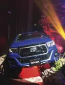  ??  ?? The new Toyota Hilux Conquest pickup