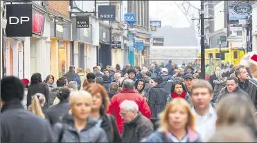  ??  ?? A return to busy high streets and consumer spending will be key