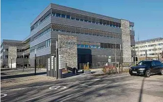  ?? Foto: Gerry Huberty ?? Der Hauptsitz der Kernel Holding SA befindet sich in diesem Gebäude in Hamm, Luxemburg-Stadt.