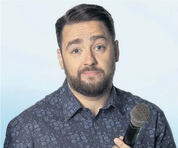  ??  ?? > Comedian Jason Manford took to social media to find employment for his father, who had lost his job at a crown court