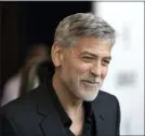  ??  ?? Clooney