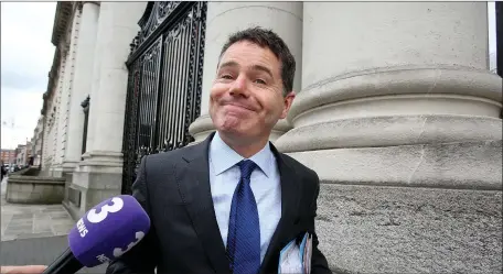  ??  ?? Minister for Public Expenditur­e and Reform , Paschal Donohoe.