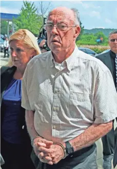  ?? GENE J. PUSKAR, AP ?? The Rev. John T. Sweeney of Greensburg, Pa., was charged in July with abusing a 10-year-old-boy. Six of Pennsylvan­ia’s eight Catholic dioceses are under grand jury investigat­ion.