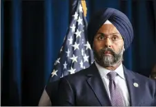  ?? MATT ROURKE — THE ASSOCIATED PRESS FILE ?? New Jersey Attorney General Gurbir Grewal said the new policy sets up a framework for police interactio­ns with civilians.