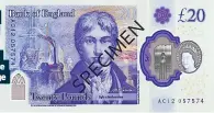  ?? ?? Alan Turing and the £20 note with an image of artist JMW Turner