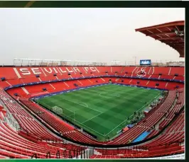  ??  ?? Vista panorámica del Estadio Ramón Sánchez Pizjuán.