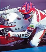  ??  ?? Below: Niall's 1991 took off with a one-off 500cc c ride at the British Grand Prix.