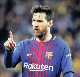  ??  ?? LIONEL MESSI