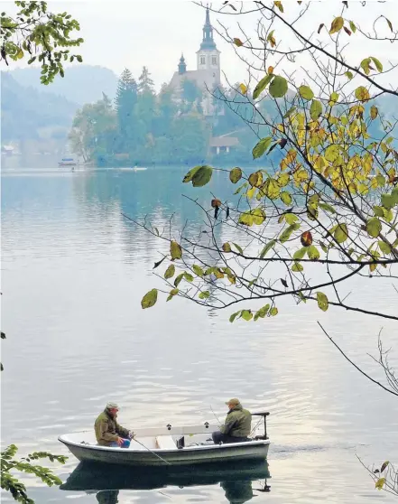  ?? Photos: Liz Light. ?? Polished jewel: If the fish don’t bite, the setting of Lake Bled more than makes up for it.