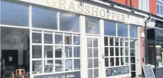  ??  ?? The Grasshoppe­r, in Hillside, is the venue for the beer launch