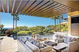  ??  ?? NBA FRANCHISE owner Cuban’s new home in a Laguna Beach resort community takes in an ocean view through glass walls.