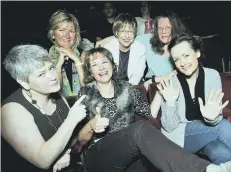  ??  ?? Clockwise from front left, Helen Birmingham, Jan Hadden, Shirley Waite, Sue Wilkinson, Susan Stephenson and Heather French. 150835b