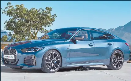 Spy shots: 2022 BMW 4 Series Gran Coupe - PressReader