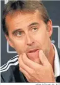  ?? KENA BETANCUR / EFE ?? Julen Lopetegui.