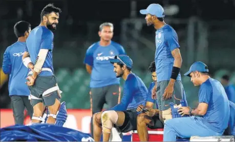  ?? REUTERS ?? With Sri Lanka in disarray, Virat Kohli is using the ODI series to finetune performanc­es keeping the 2019 World Cup in mind.