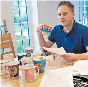  ??  ?? Grant Schapps, former Tory party chairman, posted on Twitter how much coffee he had needed to get through the agreement