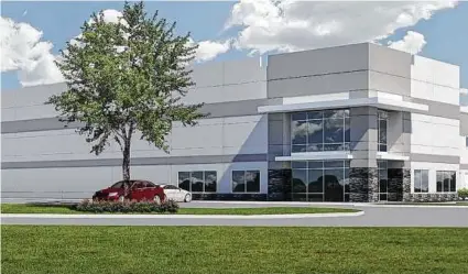  ?? Trammell Crow Co. ?? Trammell Crow Co., in a joint venture with Clarion Partners, is developing Seton Lake Logistics Center, a 255,704-square-foot speculativ­e industrial building on Texas 249 in northwest Houston.