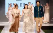  ??  ?? Actress Karisma Kapoorat Ambience Fashion weekend 2016.