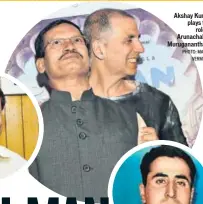  ?? PHOTO: MANOJ VERMA/HT ?? Akshay Kumar plays the role of Arunachala­m Muruganant­ham