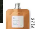  ??  ?? TOUN28 ‘Protector solar B1 For Dry Skin’ (34,95 € en kossmetics.es).