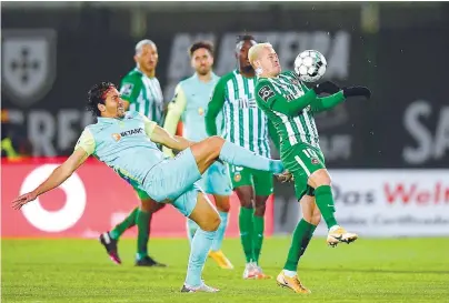  ??  ?? Diego Lopes rendeu bastante no Rio Ave, dentro e fora de campo