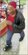  ?? SUBMITTED PHOTO ?? Police are looking for this person who they say took a case of jewelry from the QVC outlet store in Malvern.