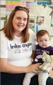  ??  ?? Creagh College teacher and event organiser Alma Masterson with her daughter Hannah.