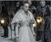  ?? HBO ?? Sansa Stark (Sophie Turner) is among the women who may be out for vengeance in the new season of “Game of Thrones.”