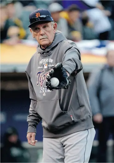  ?? THEARON W. HENDERSON/GETTY IMAGES ?? Detroit Tigers’ manager Jim Leyland is a baseball lifer who signed his first pro deal in 1963.
